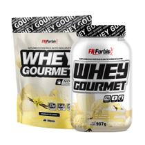 Kit Pote + Refil Whey Protein Gourmet - FN Forbis Nutrition