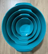 Kit Potes 5 Peças com Tampas