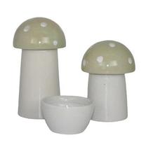 Kit Potes de Higiene - Cogumelo Verde