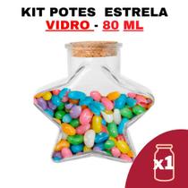 Kit Potes de Temperos e Condimentos Tipo Estrela 80ml