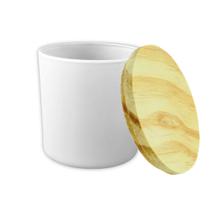 Kit Potes de Vidro Patê/Whisky 220ml Branco Com Tampa