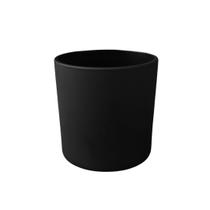 Kit Potes de Vidro Patê/Whisky 220ml Preto Sem Tampa