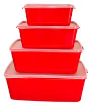 Kit Potes Diamante 4 Peças Kit Potes Diamante 4 Peças