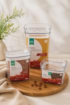 Kit Potes Herméticos 3 Pç Organizadores Multiuso Alimentos
