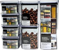Kit Potes Herméticos Lumini 7 Peças Paramount