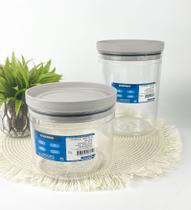 Kit Potes Herméticos Napoli 1L e 1,6L Kit Potes Herméticos Napoli 1L e 1,6L