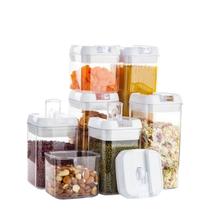 kit Potes Herméticos Premium Acrílico 7 Peças Organização e Conservação kit Potes Herméticos Premium Acrílico 7 Peças Organização e Conservação