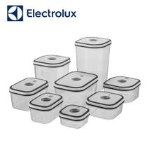 Kit Potes Plástico Herméticos Electrolux 08 Peças
