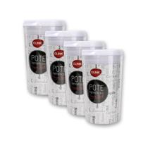Kit Potes Tampa Hermética P/ Vedação De Alimentos Acrílico Kit Potes Tampa Hermética P/ Vedação De Alimentos Acrílico