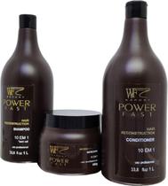 Kit Power Fast Reconstrução Sh Mas Cond 2500ml WF