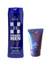 Kit Power Men Naturrê Shampoo e Desodorante Masculino