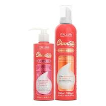 Kit Power Potencializador 200ml + Nutrição de Chantilly 300ml Itallian Hairtech