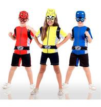 Kit power ranger curto Kit power ranger curto