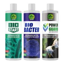 Kit PowerFert Bio Bacter + Bio Start + Power Guard - 1 Litro Kit PowerFert Bio Bacter + Bio Start + Power Guard - 1 Litro