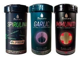 Kit Poytara Garlic 90g M + Immunity 90g M + Spirulina 120g M