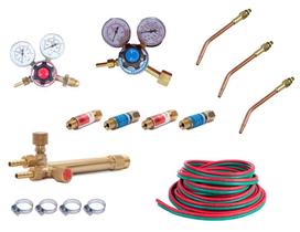 Kit Ppu Maçarico De Solda Completo Para Acetileno
