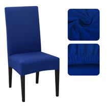 Kit Pra Sala De Jantar Jogo Capa De Cadeira Lisa 4 Peças