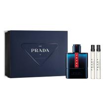 Kit Prada Ocean Luna Rossa For Men - Eau De Toilette 100ml + 2 Miniaturas 10ml Kit Prada Ocean Luna Rossa For Men - Eau De Toilette 100ml + 2 Miniaturas 10ml