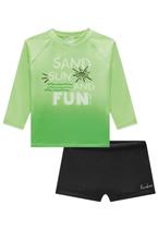 Kit Praia Menino Estampado UV Lucboo Kit Praia Menino Estampado UV Lucboo