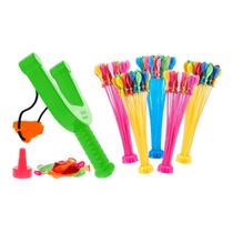 Kit Praia Piscina Water Ballon Com Estilingue c/ Estilingue + 47 bexigas