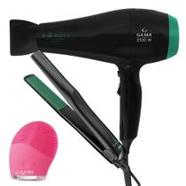 Kit Prancha e Secador de Cabelo Babosa + Brinde 220V