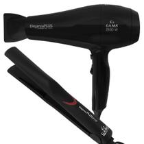 Kit Prancha e Secador de Cabelo Eleganza Plus 220V - GA.MA ITALY