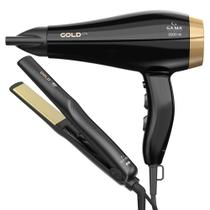Kit Prancha e Secador GA.MA Gold Ion Argan Kit Prancha e Secador GA.MA Gold Ion Argan