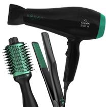 Kit Prancha Secador e Escova Babosa
