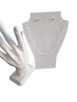 KIT PRATA 925 CORRENTE/PULSEIRA/BRINCO BOLINHAS 45CM Prata