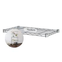 Kit Prateleira Avulsa Para Estante Aço Aramado Uteall 75x35