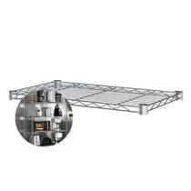 Kit Prateleira Avulsa Para Estante Aço Aramado Uteall 90x35