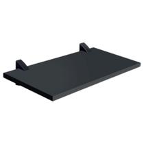 Kit Prateleira Mdp 6030 + Suporte Em Abs Brasforma Preto Kit Prateleira Mdp 6030 + Suporte Em Abs Brasforma Preto