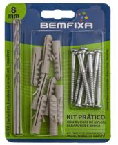 Kit Pratico 08mm com 9 Peças - Bemfixa