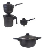 Kit Prático de Duas Panelas eficaz para amentes da cozinha Kit Prático de Duas Panelas eficaz para amentes da cozinha