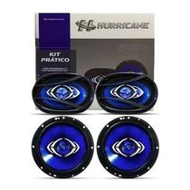 Kit Pratico Fácil Alto Falantes Hurricane 6 + 6X9 280 W RMS