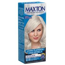 Kit Prático Maxton Louro Platina Cinza Super Intenso 12.111