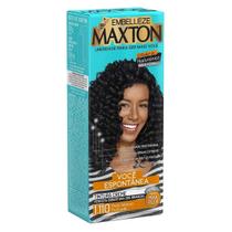 Kit Prático Tintura Creme Maxton 1.110 Preto Intenso Profundo - Embelleze