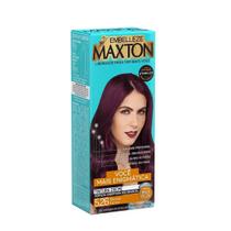 Kit Prático Tintura Creme Maxton 5.26 Marsala Escuro - Embelleze