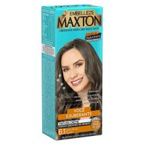 Kit Prático Tintura Creme Maxton 6.1 Louro Cinza Escuro - Embelleze