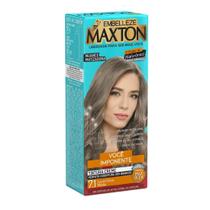 Kit Prático Tintura Creme Maxton 7.1 Louro Cinza Médio - Embelleze
