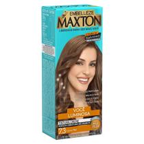 Kit Prático Tintura Creme Maxton 7.3 Louro Mel - Embelleze