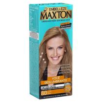 Kit Prático Tintura Creme Maxton 8.0 Louro Claro - Embelleze