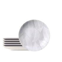 Kit Prato Fundo Tramontina Arbo em Porcelana Decorada 21 cm 6 Peças Kit Prato Fundo Tramontina Arbo em Porcelana Decorada 21 cm 6 Peças