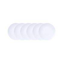 Kit Prato Fundo Tramontina Leonora Em Porcelana 21 Cm 06 Peças Kit Prato Fundo Tramontina Leonora Em Porcelana 21 Cm 06 Peças