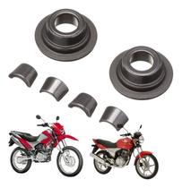 kit Prato Mola Válvula Com Chaveta Cg 125/150 Bros 125/150