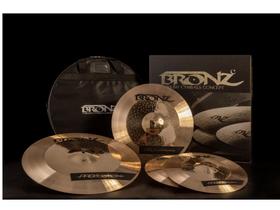 Kit prato odery b10 bronz projection series 14hh/ 16cr/ 20rd c/ bag