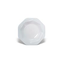 Kit Prato Oitavado Plástico Rígido 10 Unidades Coloridos