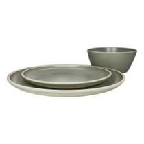Kit Prato Raso 27cm + Prato Sobremesa 22cm + Tigela 15cm Kit Prato Raso 27cm + Prato Sobremesa 22cm + Tigela 15cm