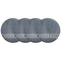 Kit Prato Raso Churrasco Stone em Porcelana 28 cm 4 Peças Tramontina 96950/287