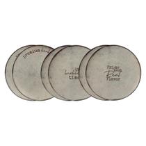 Kit Prato Raso Tramontina Churrasco Rustic Em Porcelana 28 Cm 06 Peças Tramontina